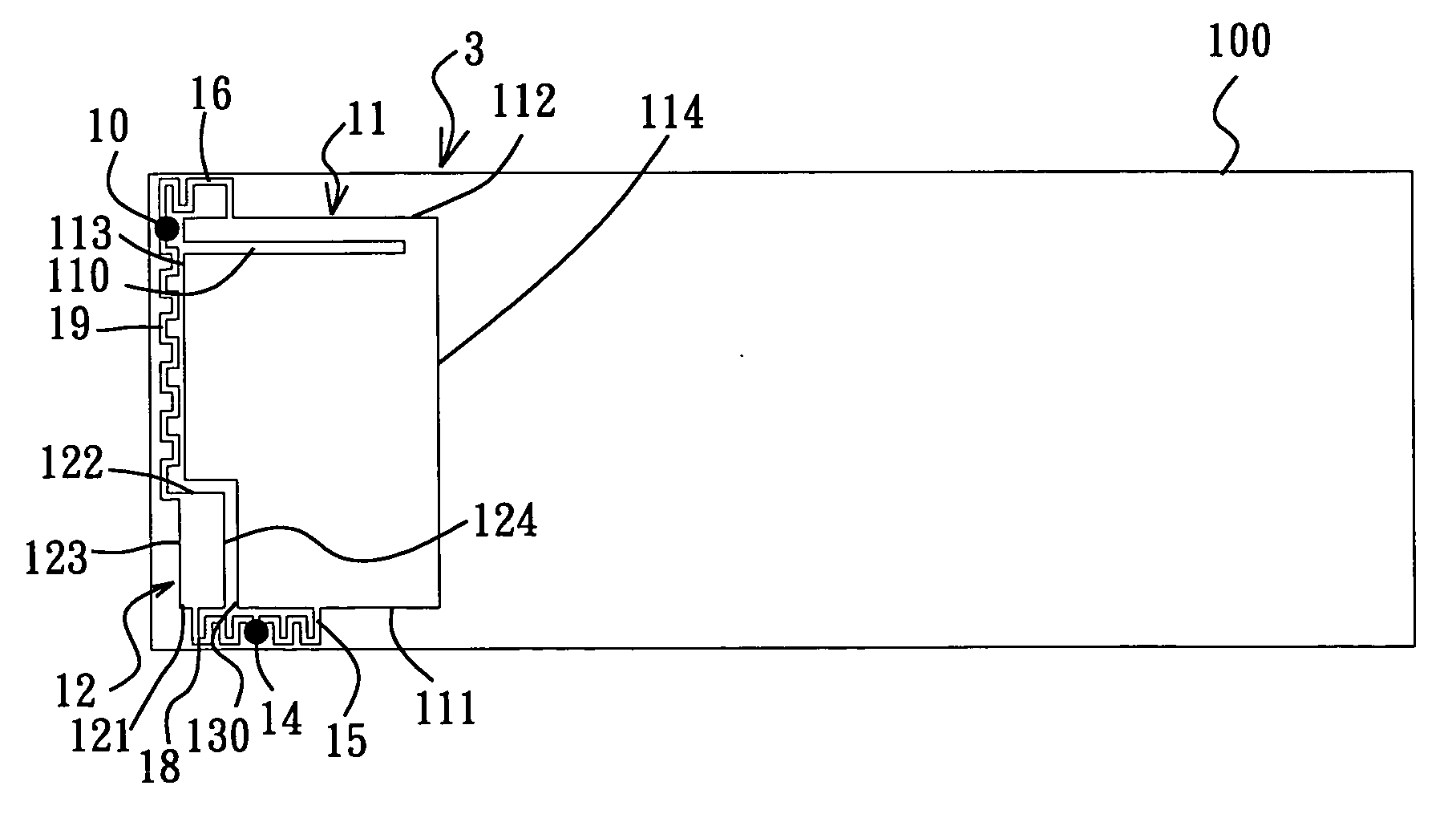 Multi-band planar antenna