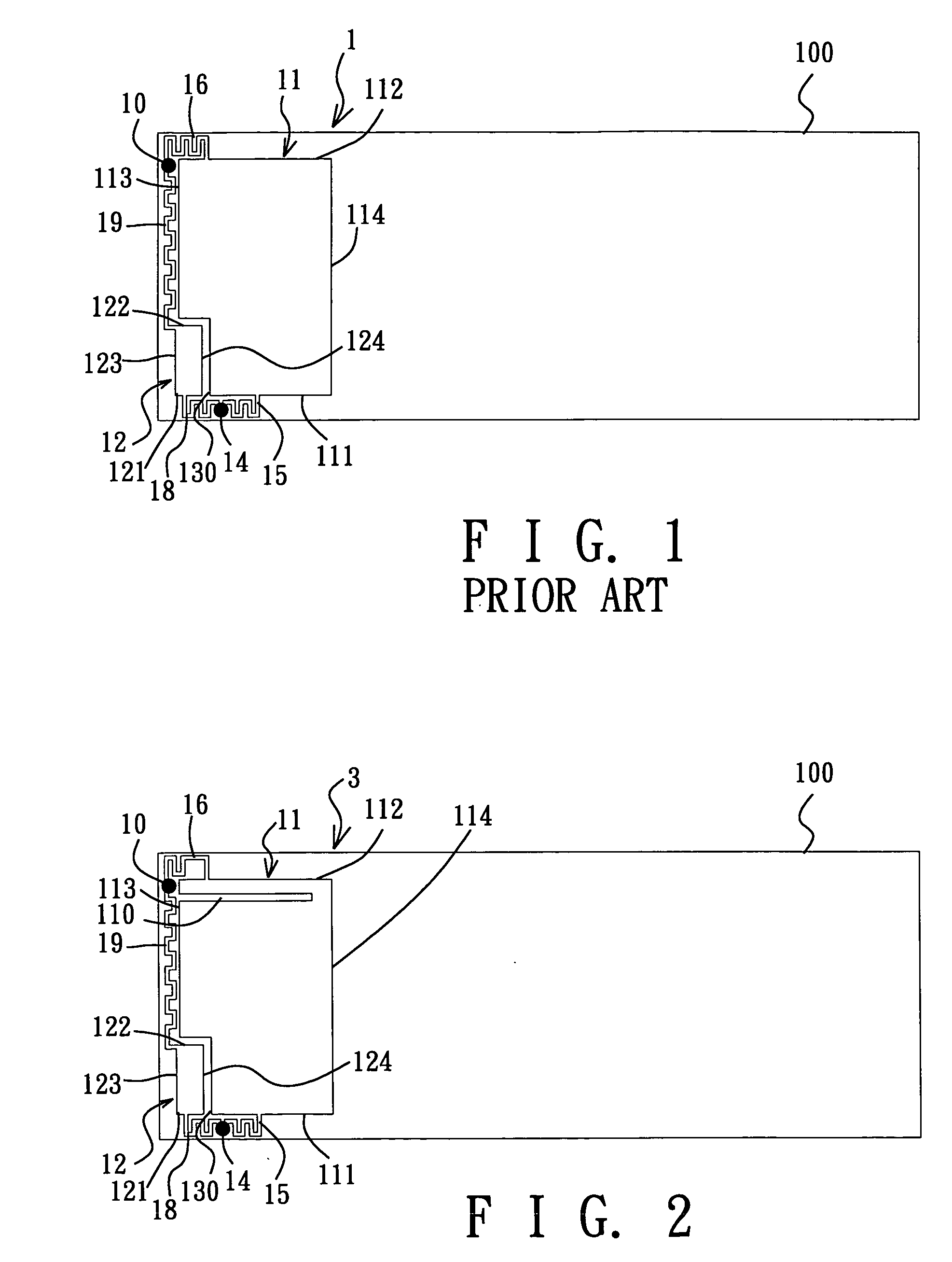 Multi-band planar antenna