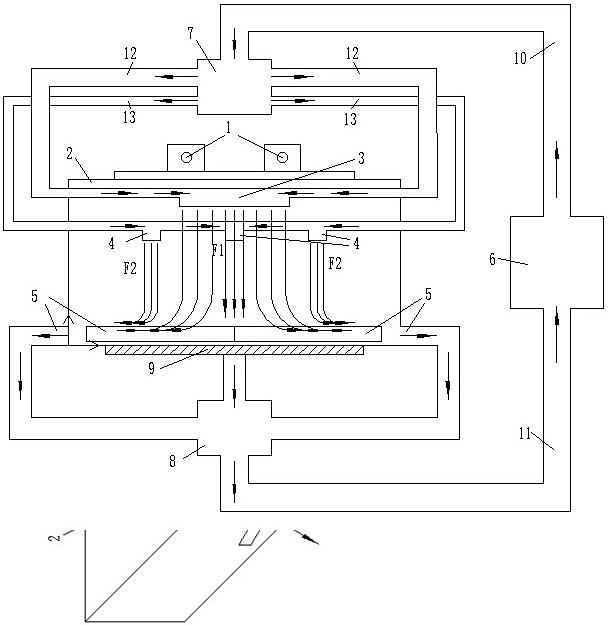 Additive manufacturing equipment and wind field structure thereof