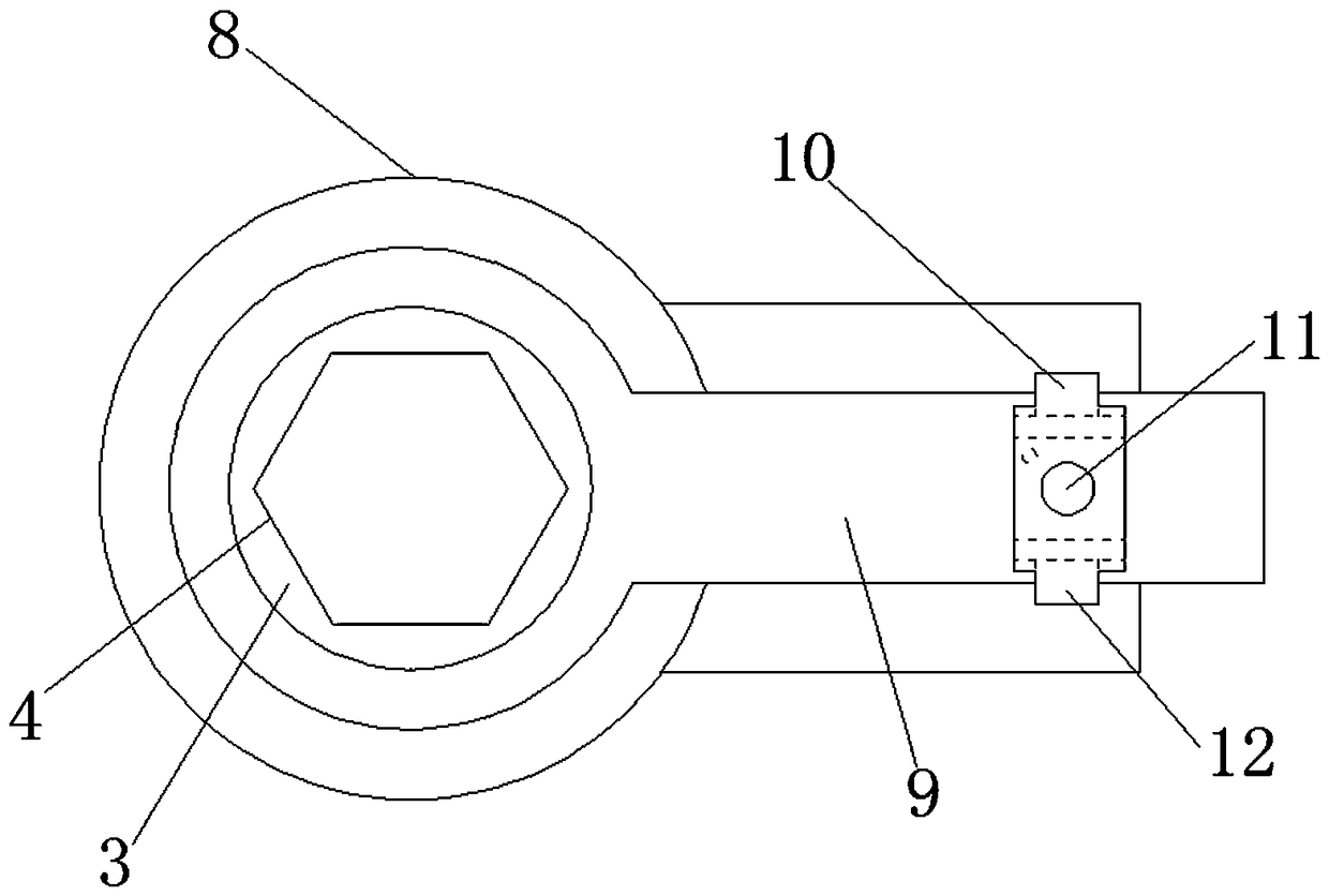 Definite torque power wrench