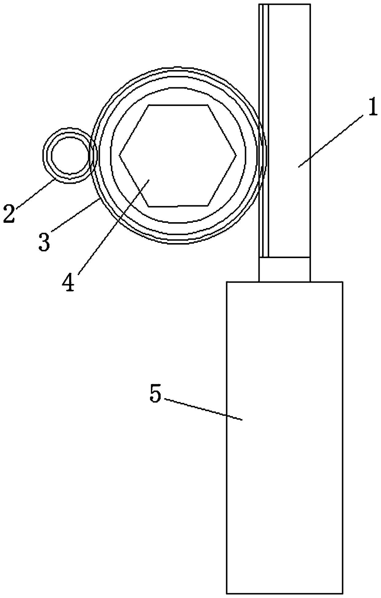 Definite torque power wrench