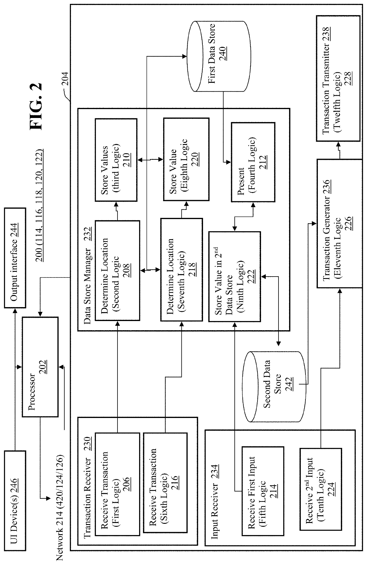 Facilitation of deterministic interaction with a dynamically changing transaction processing environment