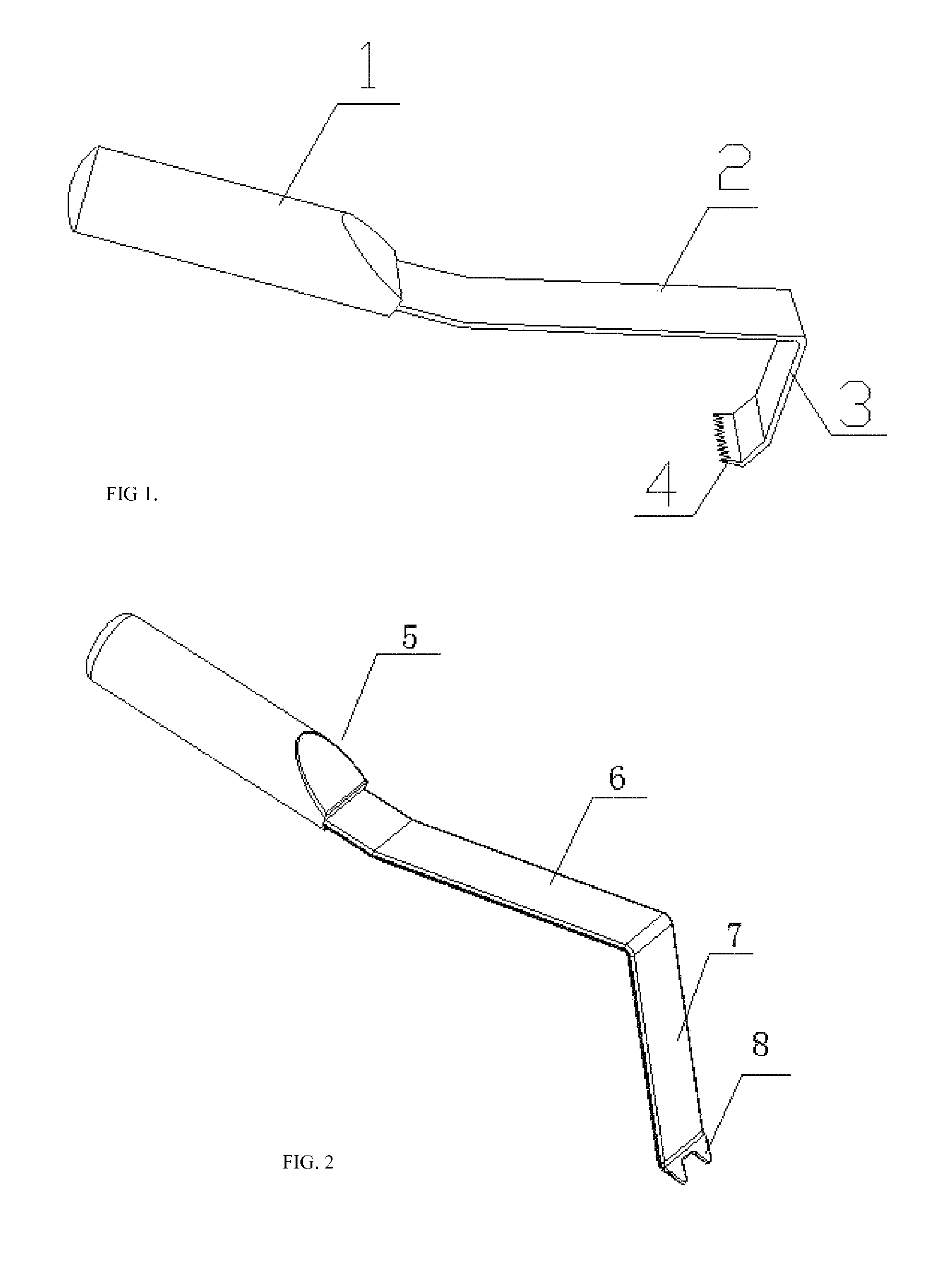 Exposure apparatus for paraspinal muscle clearance approach with posteriorspinal small incision