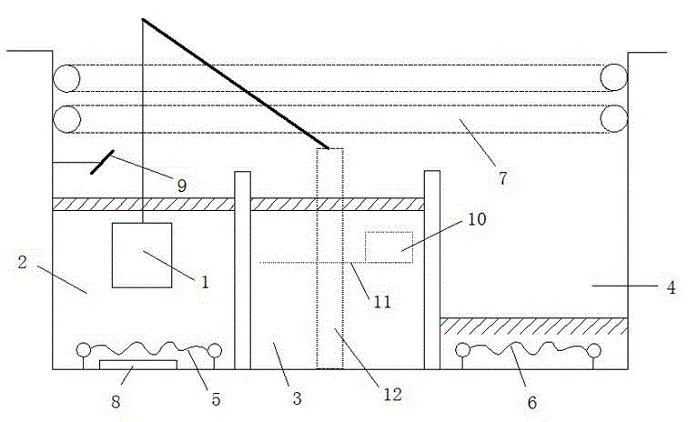 Oil removing device for metal surface