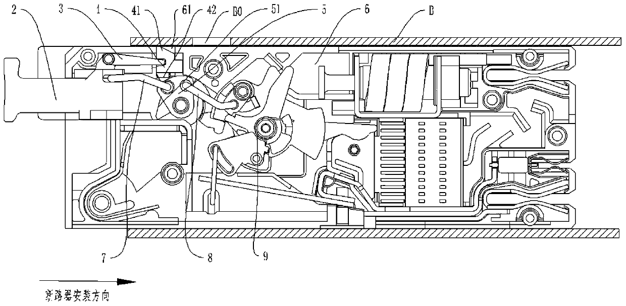 Plug-in circuit breaker