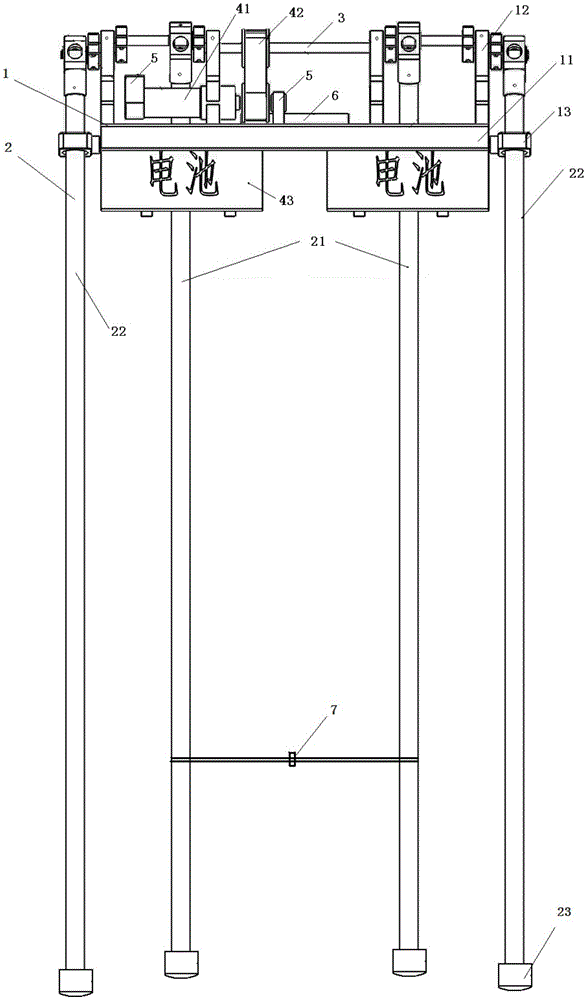 Semi-passive walker driven by single motor and steering control method thereof