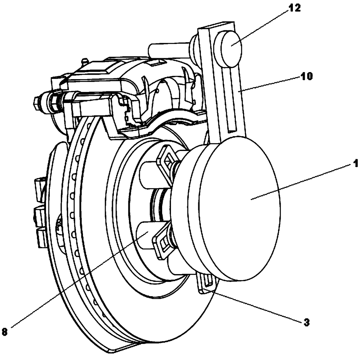 Portable dragging moment measuring device and method based on PID control