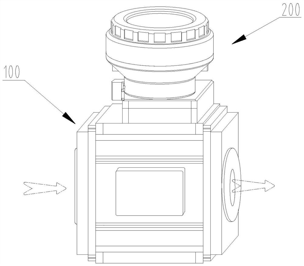Gas ultrasonic flowmeter