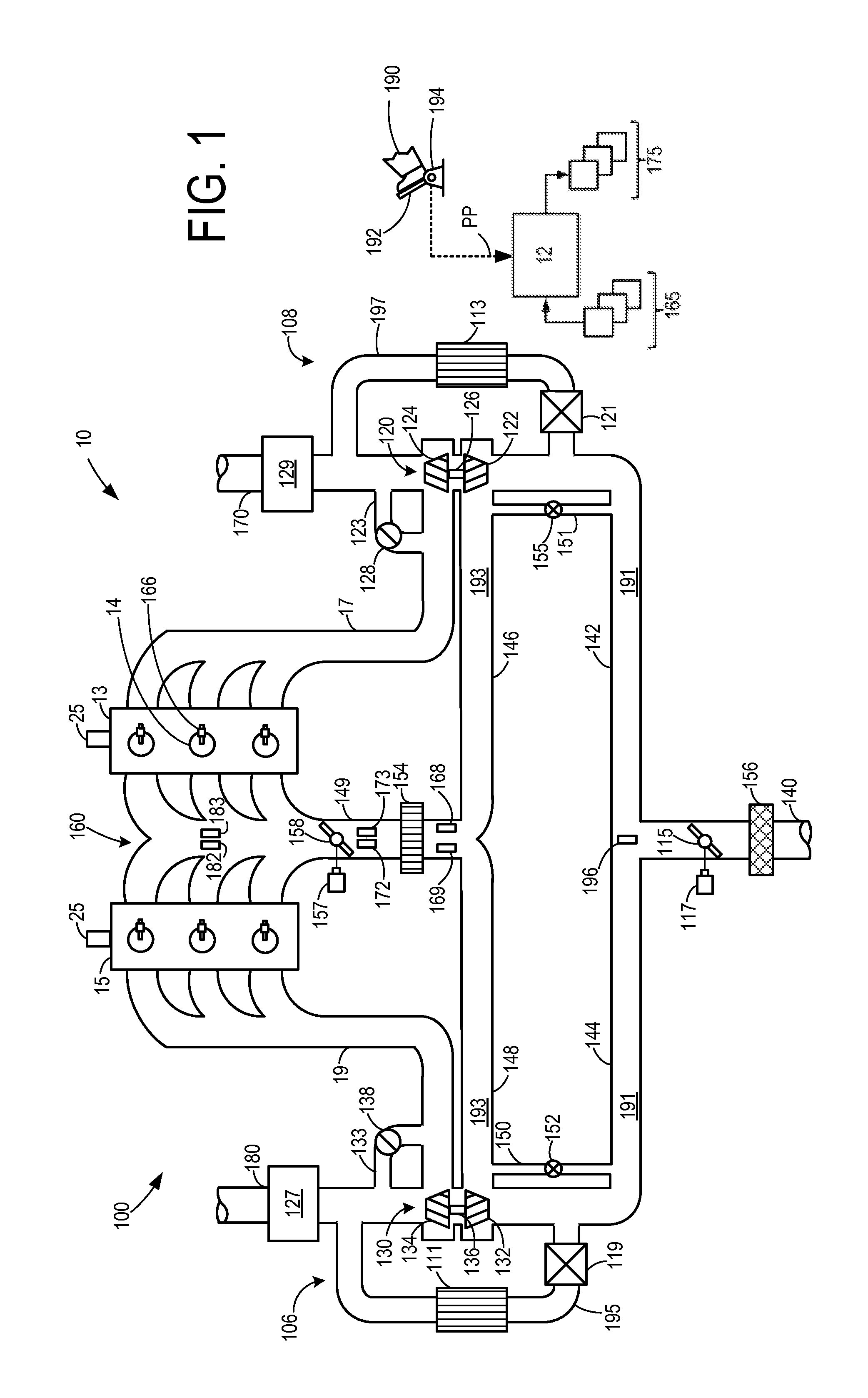 Low-pressure egr control during compressor bypass valve operation