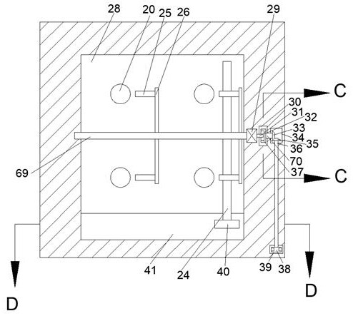 Geological prospecting equipment for multipoint rock drilling sampling mixed collection