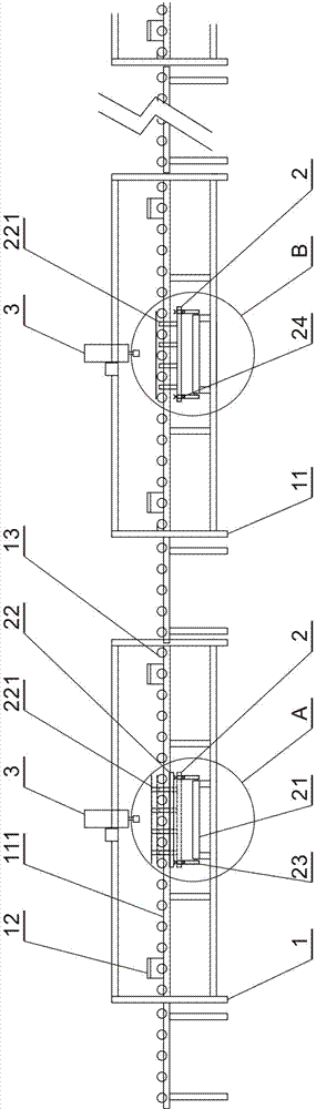 Three-dimensional conveying device for automatic photovoltaic cell string typesetter