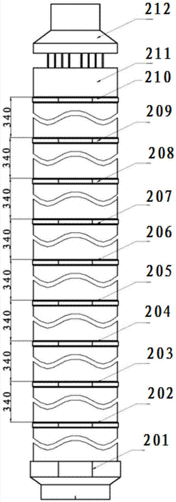 Fuel-assembly deformation-quantity double-layer measuring system and method