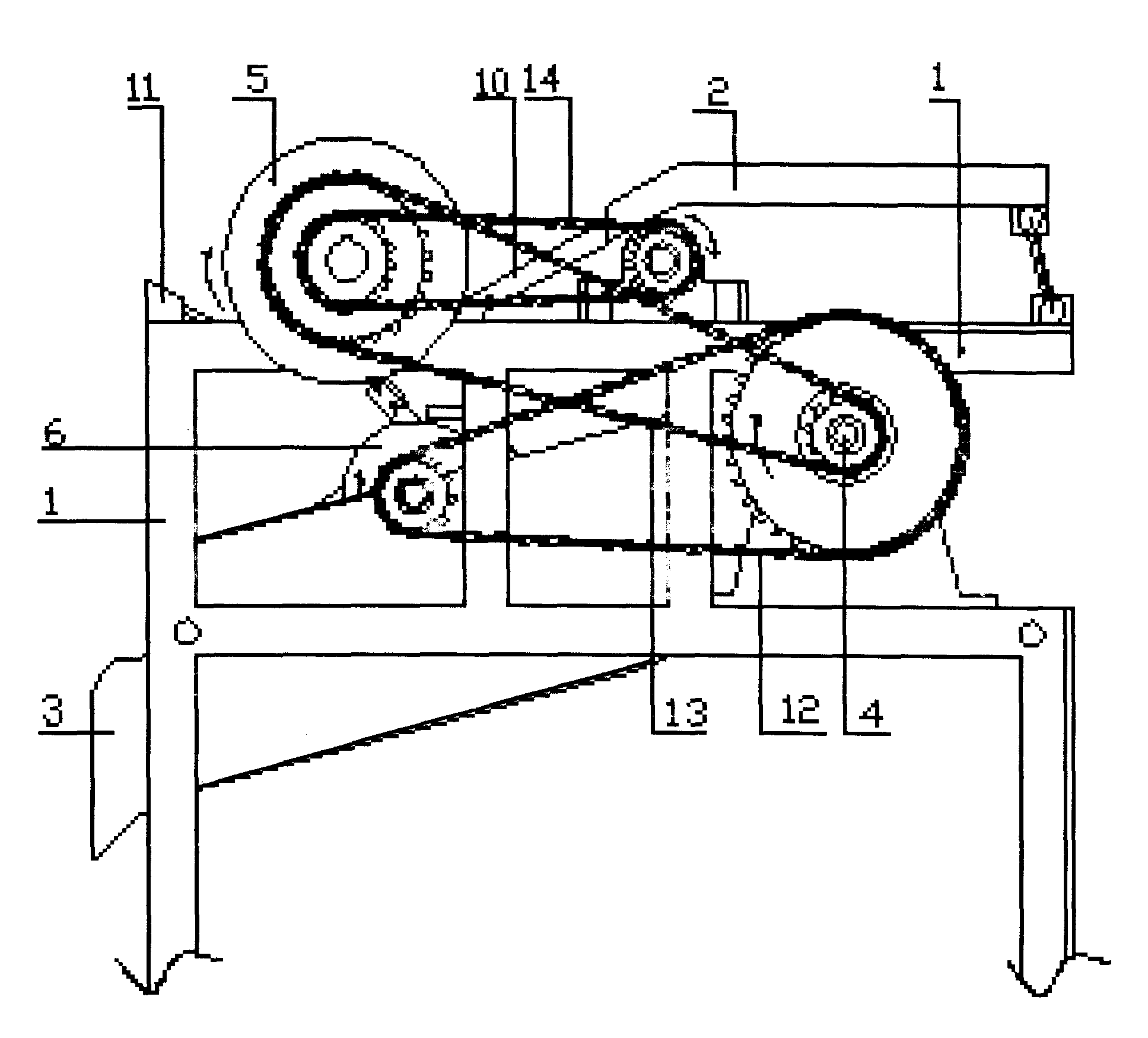 Lichee pericarp girdling machine