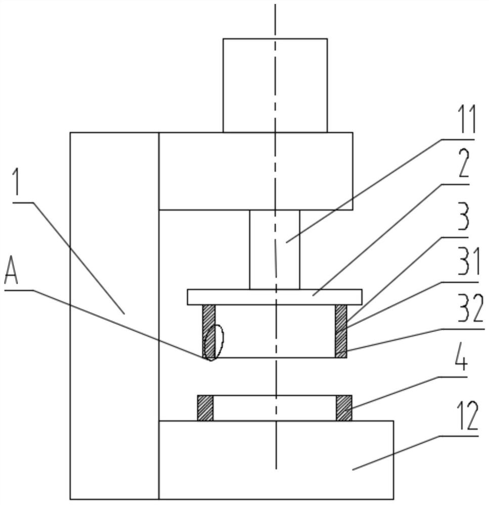 Concentric drilling tool hole-reaming sleeve component assembling tool and method