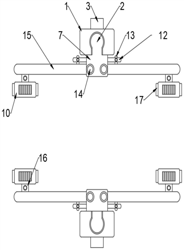 A three-dimensional garage entry and exit system