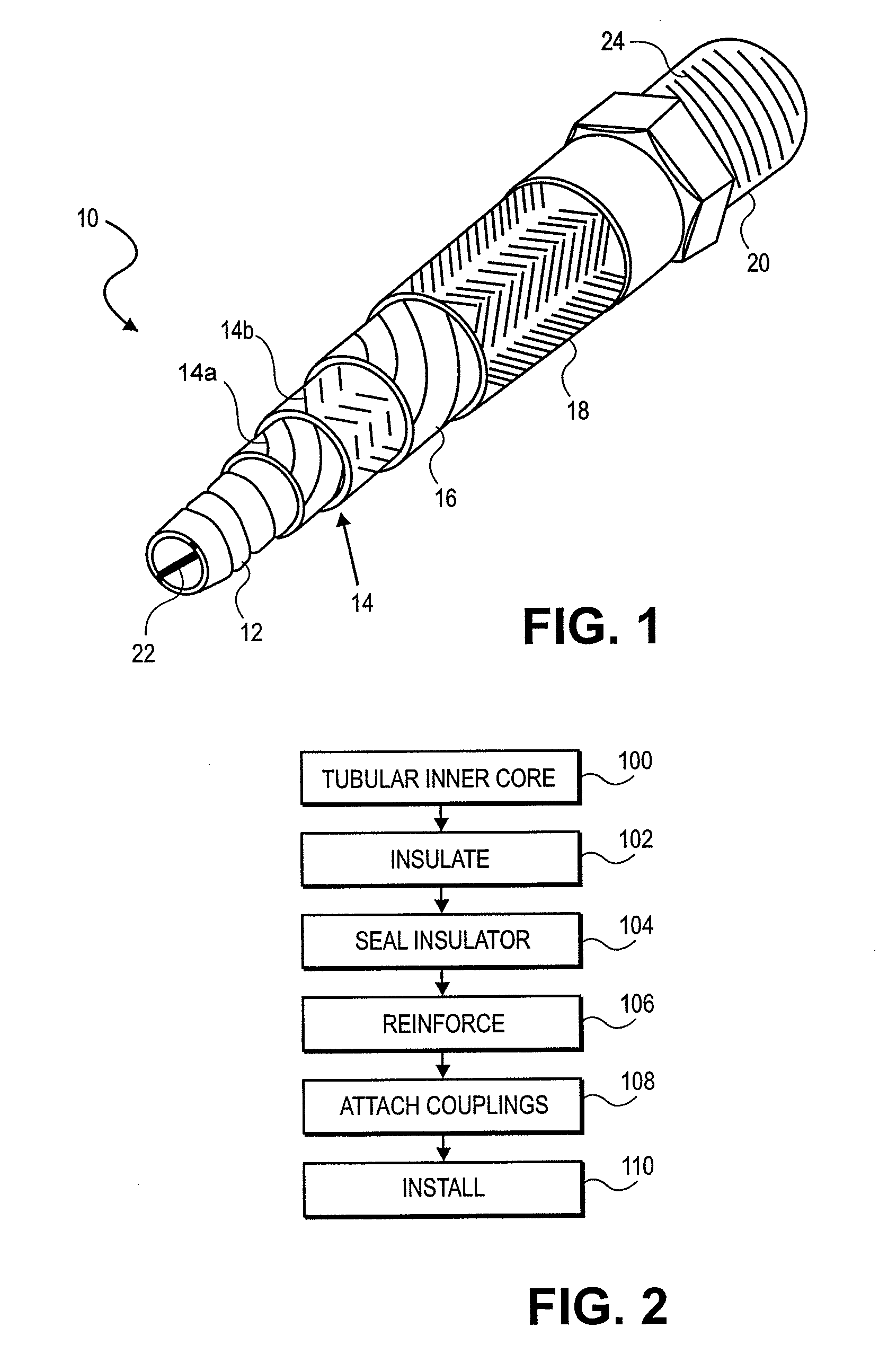 Insulated hose assembly and method of manufacture
