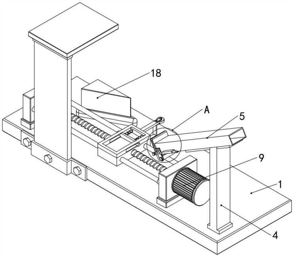 Stable type feeding mechanism for welding machining applied to electronic products