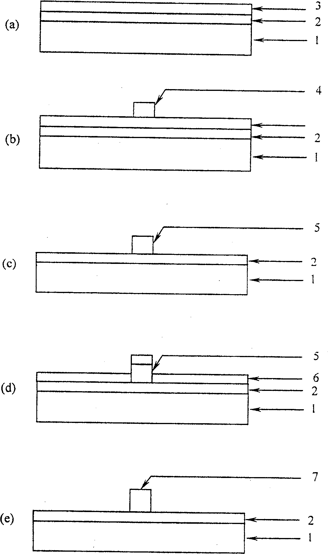 Material with metal silicide nanostructure and method for making the same