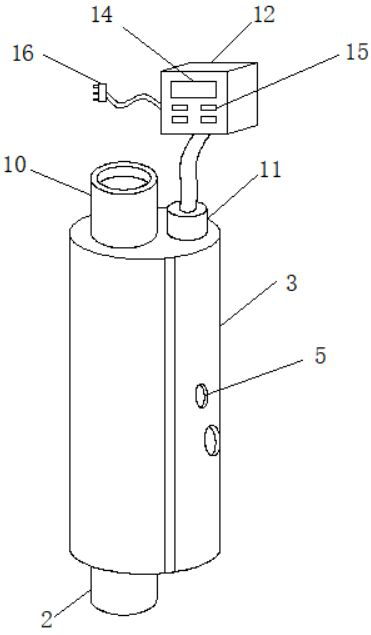 Water distributor for oil exploitation and using method thereof