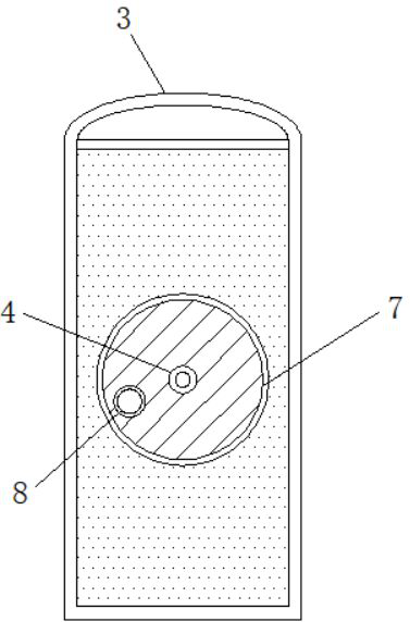 Water distributor for oil exploitation and using method thereof