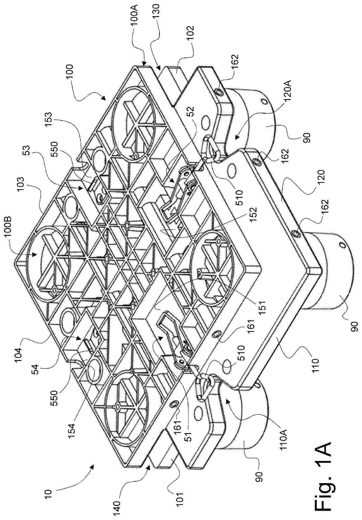 Pallet module, assortment of pallet modules, and pallet assembly built of the same