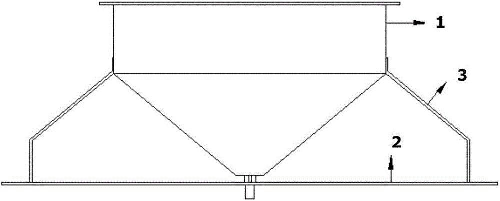 Low-profile indoor coverage enhanced single-polarization omnidirectional ceiling antenna