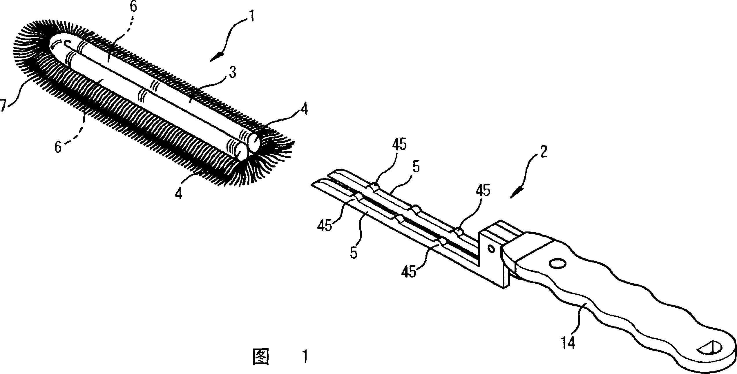Cleaning tool and method of manufacturing cleaning part thereof