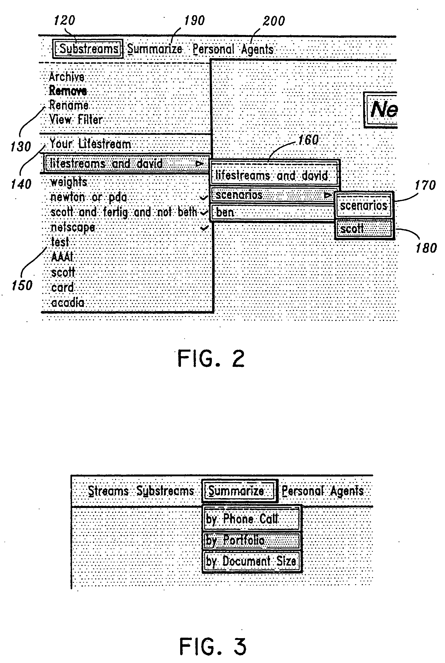 Document stream operating system