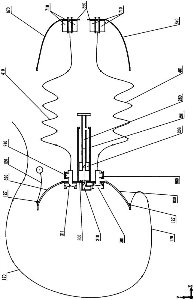 Breathing air supply device