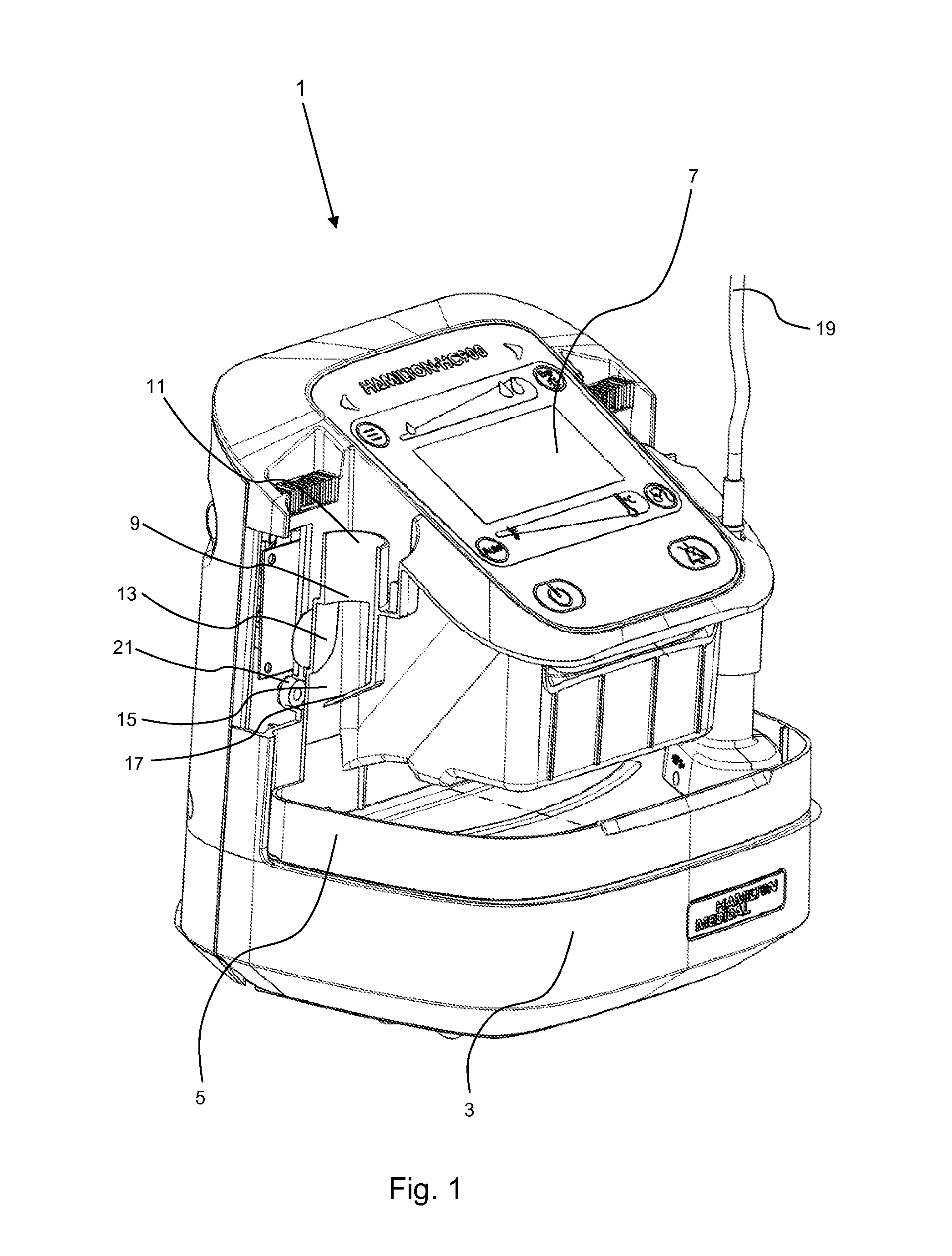 Temperature Measuring Device for a Respiratory Humidifier