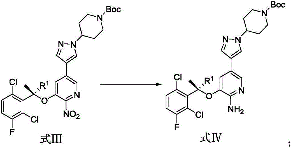 Preparation method of Crizotinib or deuterated Crizotinib