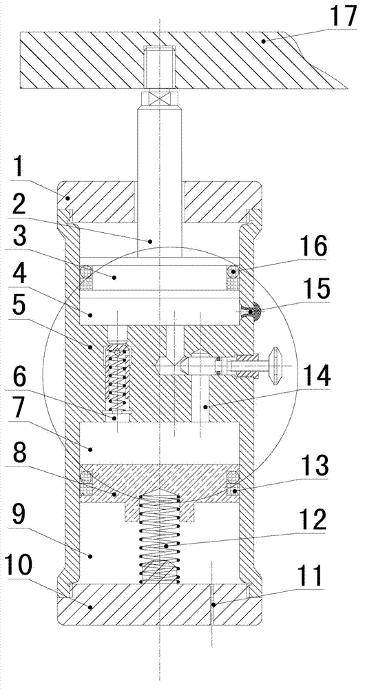 Impulse slow-releasing device