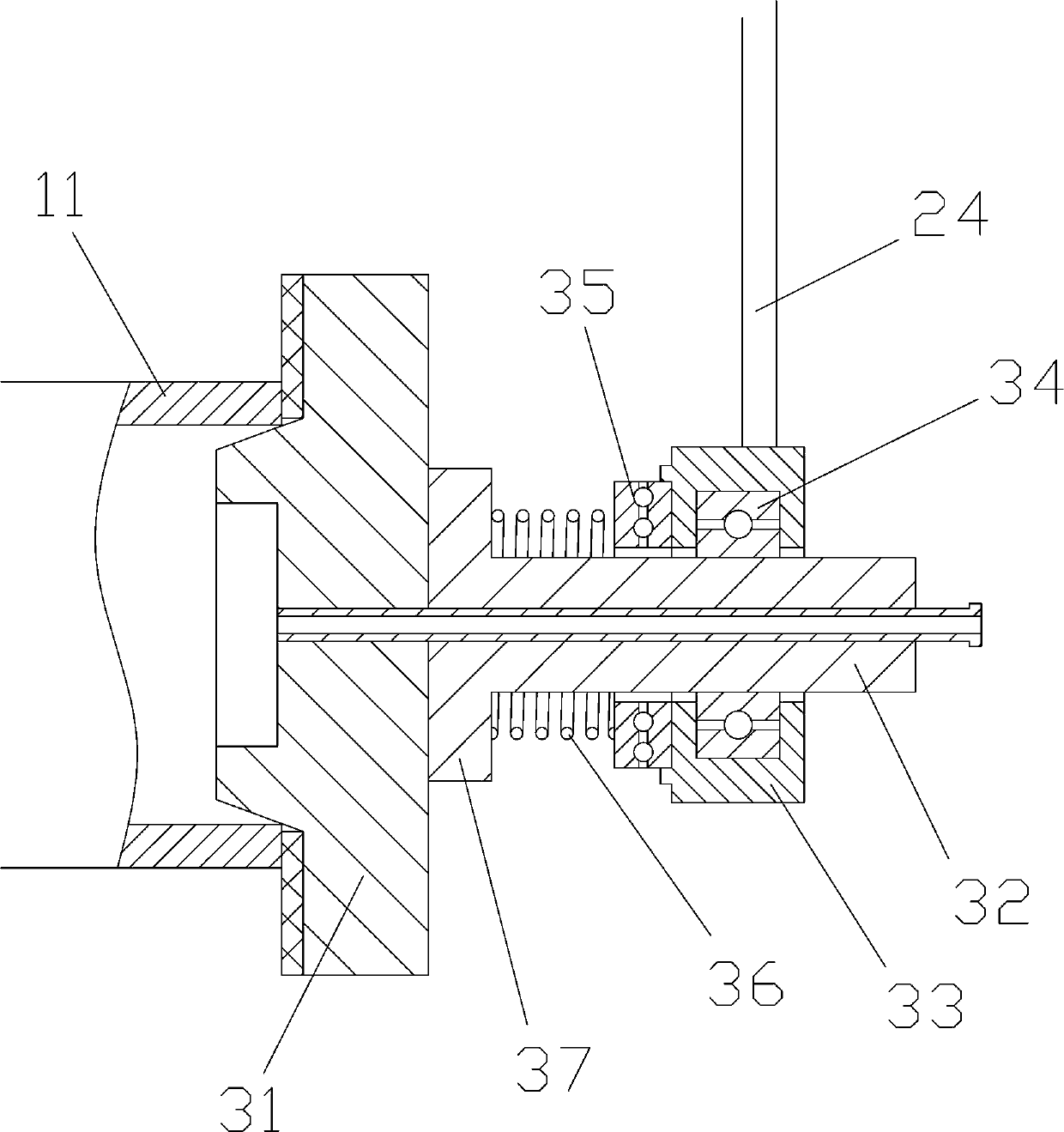 Steel ball heat treatment furnace