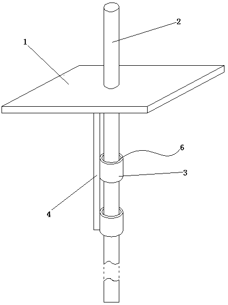 Horizontal control ring of ground source heat pump drilling rig base of textile workshop