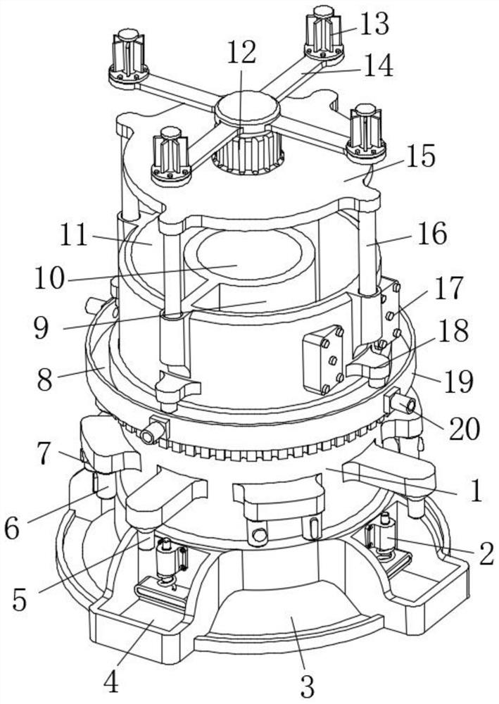 A mobile feeding device for livestock breeding