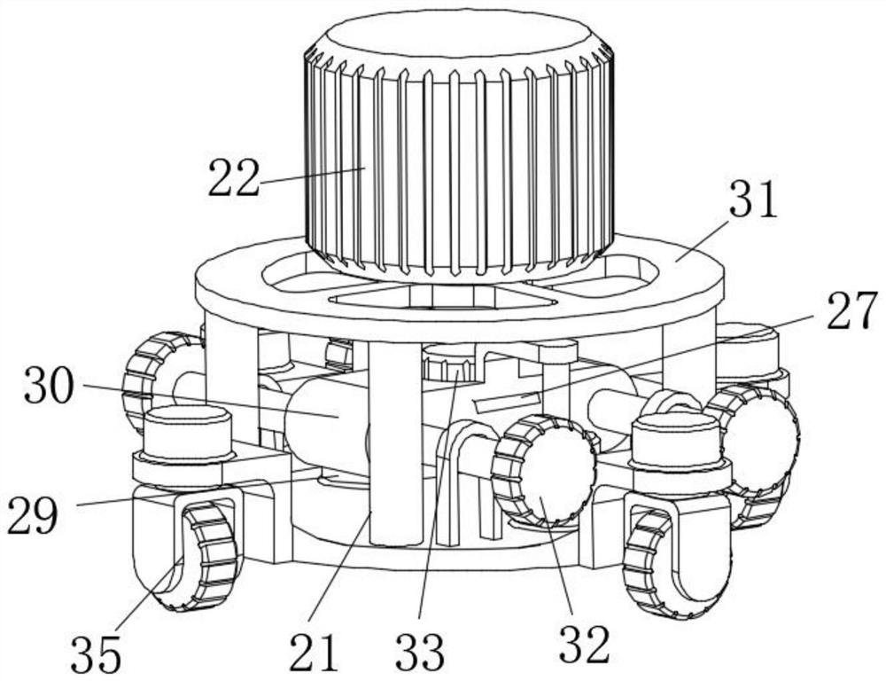 A mobile feeding device for livestock breeding