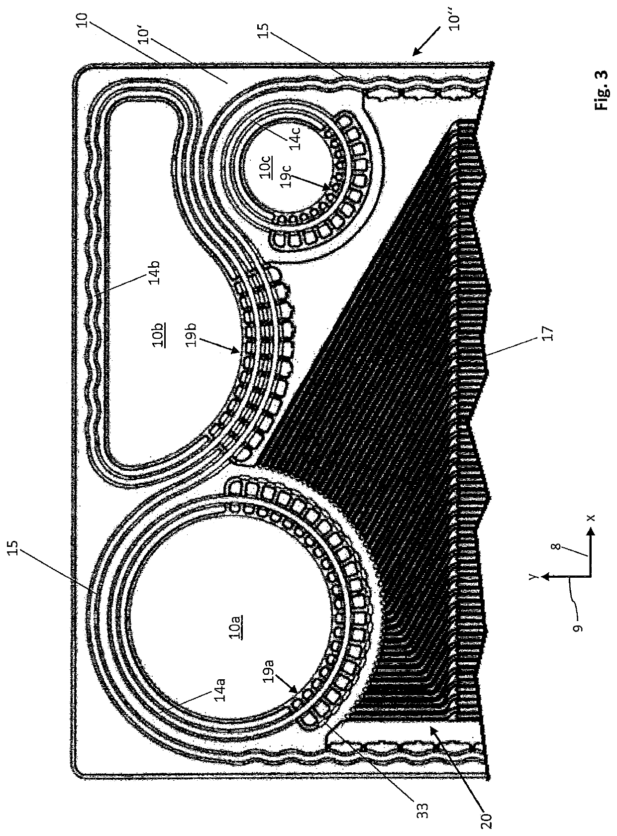 Separator plate for an electrochemical system