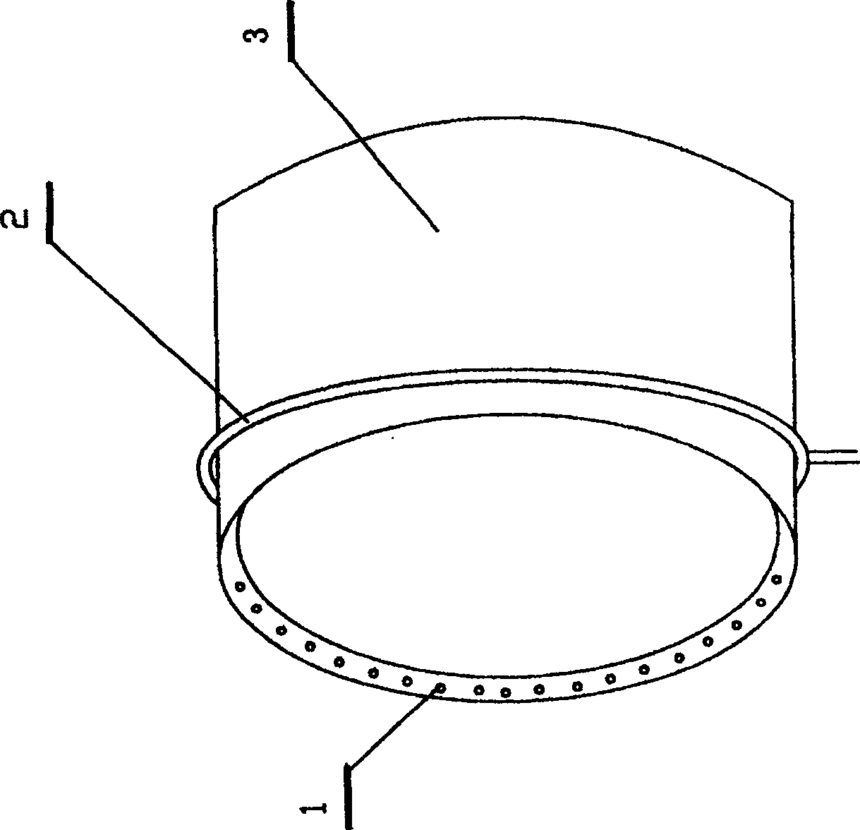 Method for producing surface antibiotic product using physical gas phase deposition technology