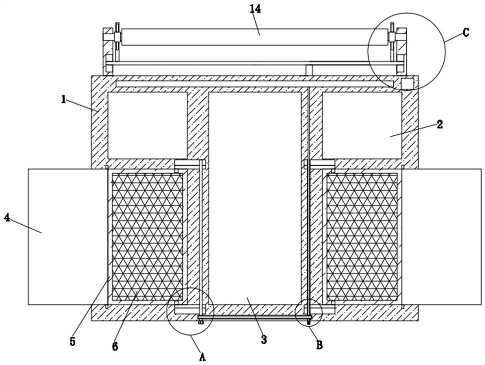 A kind of screen combination double inner opening heat insulation casement window