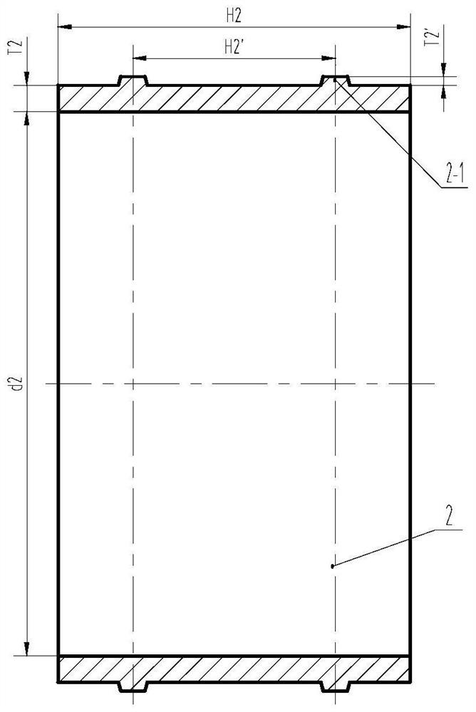 A device for unfolding and straightening arc sections of thin-walled cylindrical parts with outer transverse ribs