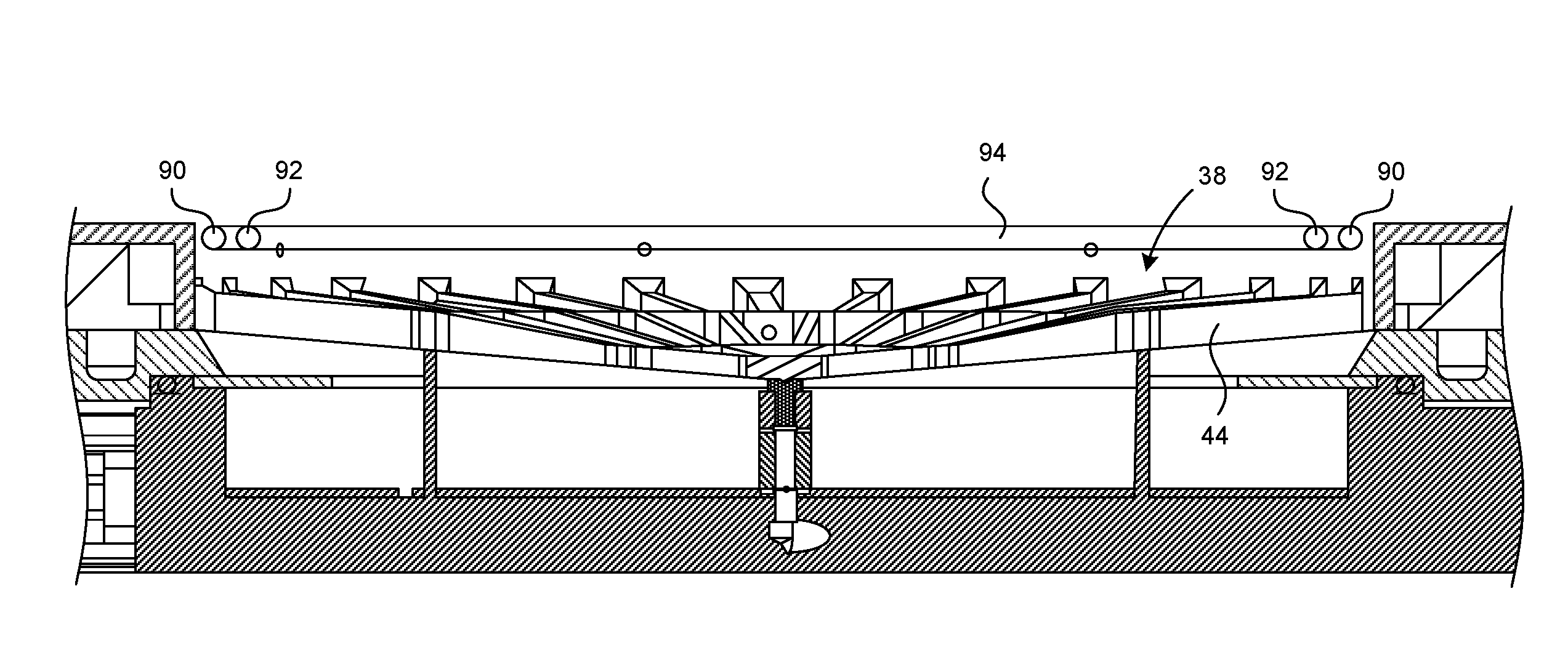Electroplating apparatus with membrane tube shield