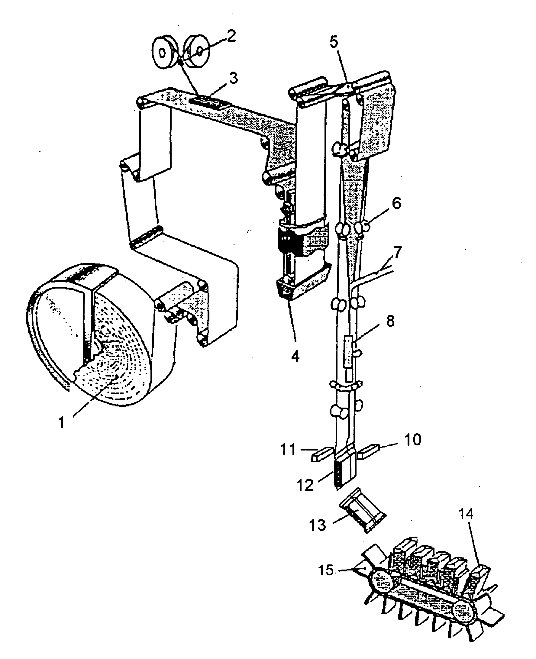 Vessel inspection method and vessel inspection device