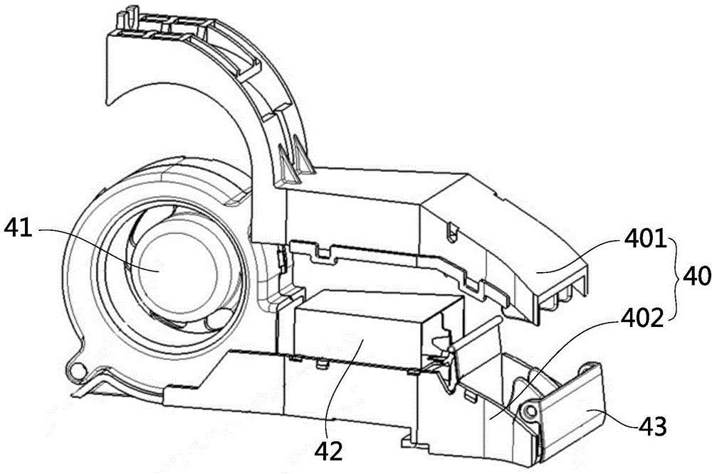 Toilet device provided with drying mechanism