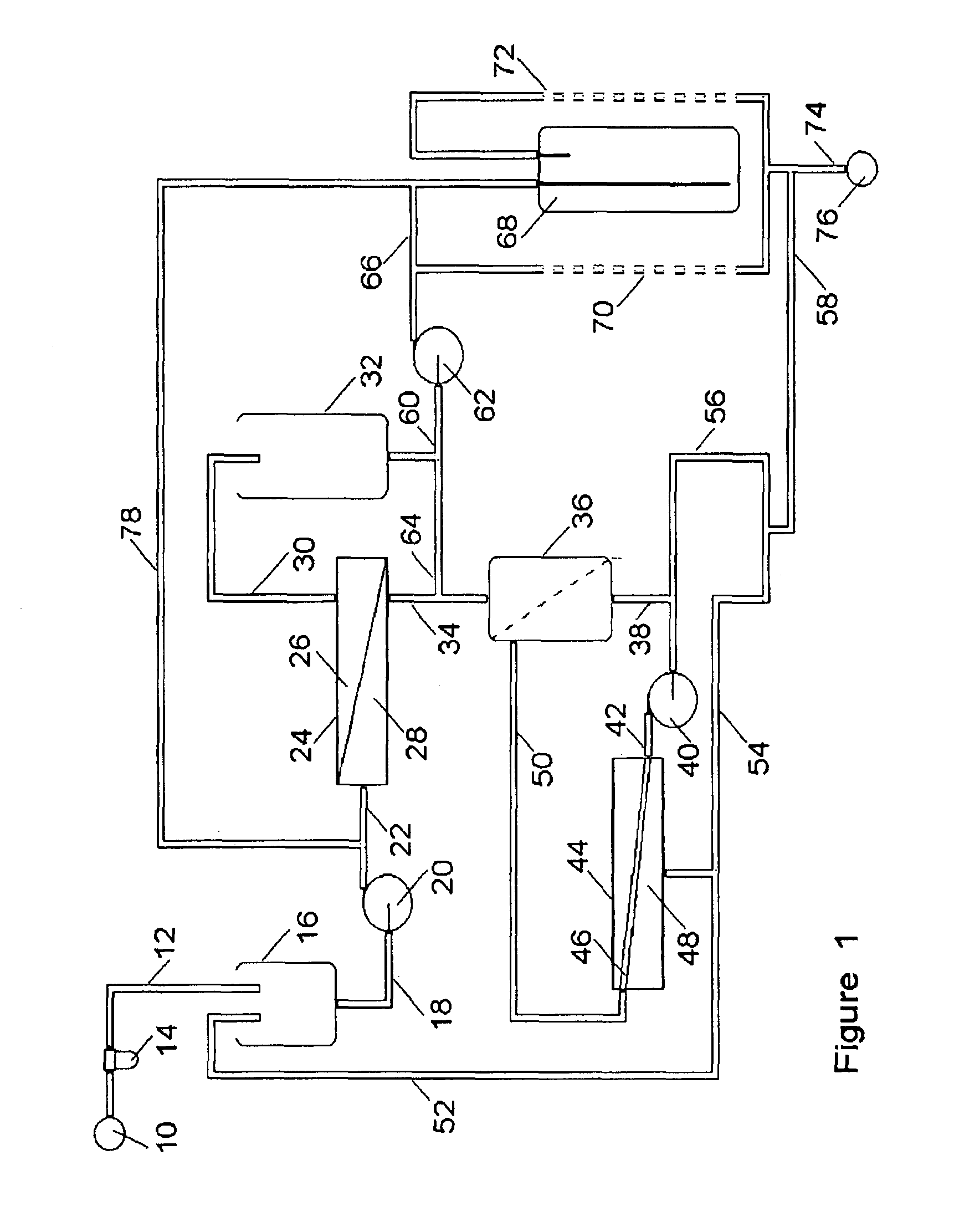 Method and apparatus for parallel desalting