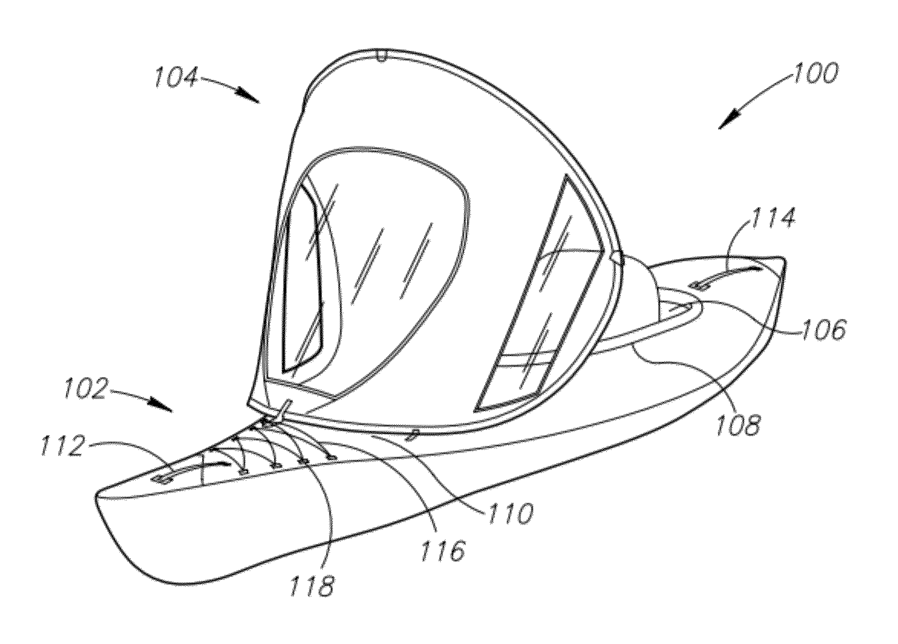 Portable sail for paddle-type vessels