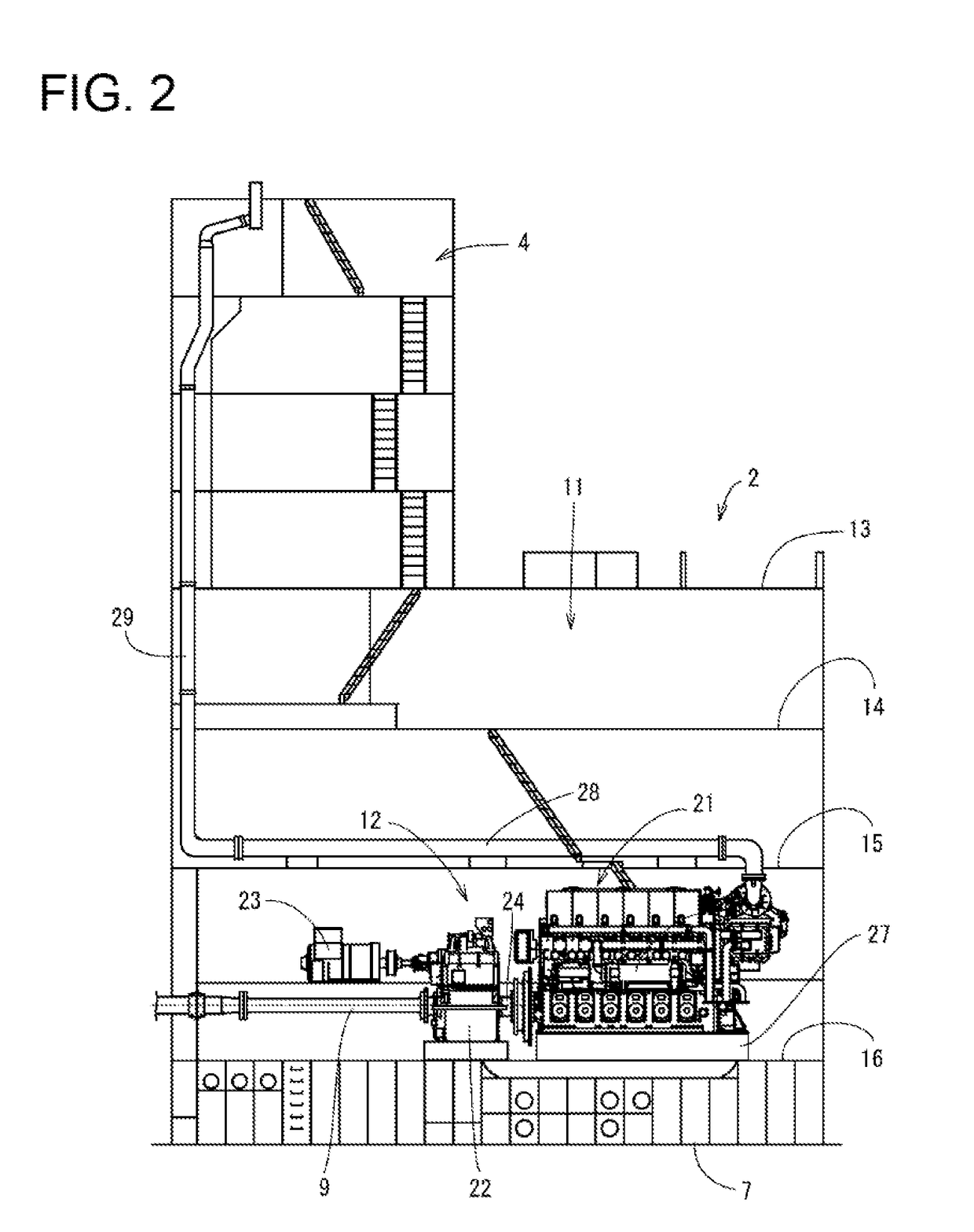 Engine device