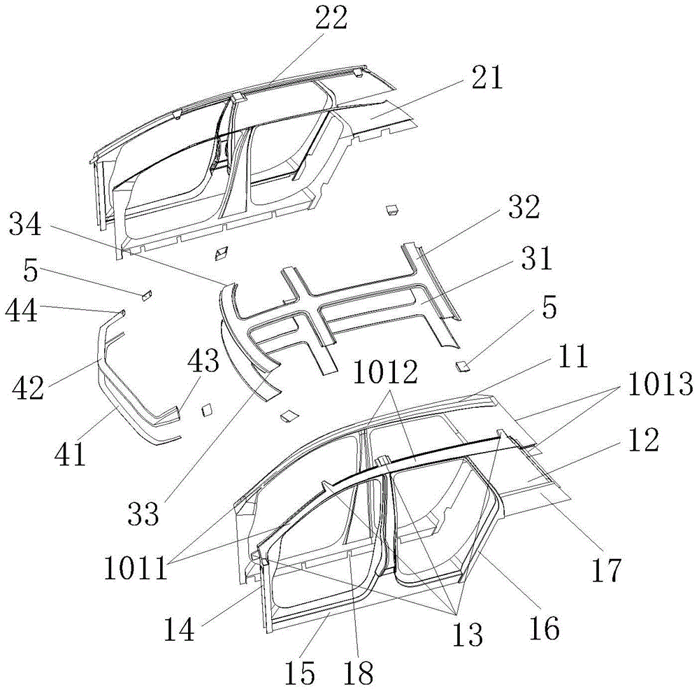 Lightweight electric vehicle body frame