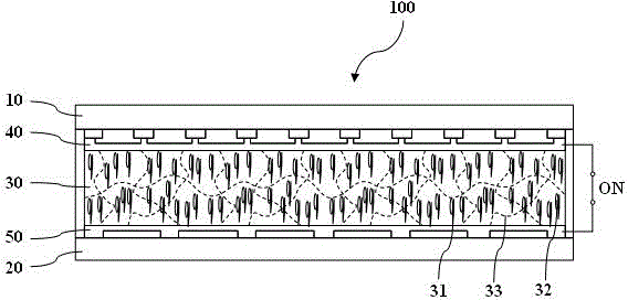 Transparent liquid crystal display device and manufacturing method thereof