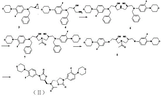 Preparation method of linezolid derivative