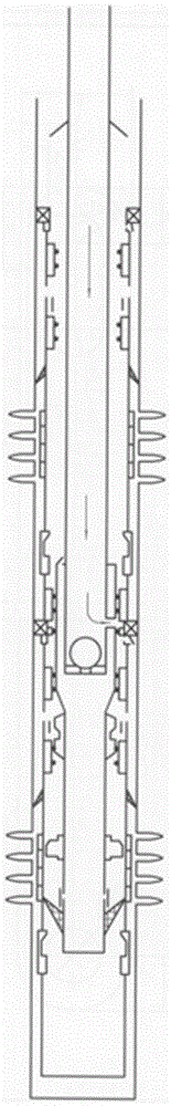 Separated fracturing sand control pipe string and its sand control method in thermal recovery well